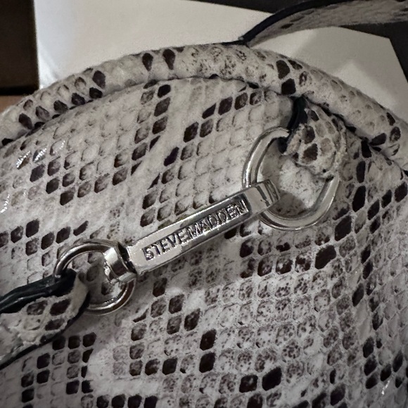Steve Madden Snakeskin Pattern Mini Backpack - Picture 8 of 8